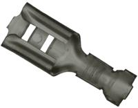 160668-2 TE Connectivity FASTIN-FASTON .110 Uninsulated Female Spade Connector, Receptacle, 2.79 x 0.79mm Tab Size, 0.5mm² to