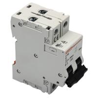 p1mb2pd02 Lovato ModuLo P1MB MCB, 2P, 2A Curve D, 230V AC, 80V DC, 10 kA Breaking Capacity