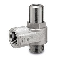 as1200-m5-d SMC AS1 Series Threaded Pneumatic Silencer & Exhaust Restrictor Function Fitting, M5 Inlet Port, 5mm Tube Inlet Port,
