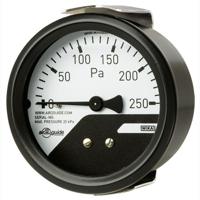 40412095 WIKA 4 to 6 mm Analogue Differential Pressure Gauge 500Pa Back Entry 63mm Outside Diameter