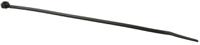 811-1606 RS PRO Cable Tie, Heat Stabilised, 550mm x 12.7 mm, Black Nylon, Pk-100