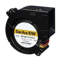 9w1bm12p2h001 Sanyo Denki 9W1B Series Centrifugal Fan, 12 V ac, 38.5cfm, DC Operation, 97 x 33mm