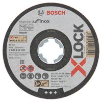 2608619260 Bosch X-LOCK Cutting Disc, 115mm x 1.6mm Thick, 25 in pack