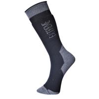 sk18bkr39-43 Portwest Black Socks, 6 → 8.5in