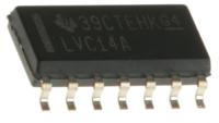 sn74lvc14ad Texas Instruments SN74LVC14AD Hex Schmitt Trigger CMOS Inverter, 14-Pin SOIC