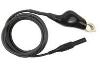 175-0161 RS PRO Crocodile Clip Lead, 1A, 48V, Black, 2m Lead Length