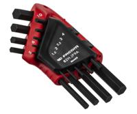 82hjp9a Facom 9 piece L Shape Metric Hex Key Set, 1.5 - 2 - 2.5 - 3 - 4 - 5 - 6 - 8 - 10mm
