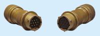 ipt01a12-10sphm11f7 Glenair, Copper Alloy 10 Way Cable Mount MIL Spec Circular Connector Receptacle, Socket Contacts,Shell Size 12,