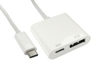 192-4684 RS PRO USB C to DisplayPort Adapter Cable, 1 Supported Display(s) - 4K