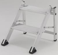 02379403 TUBESCA Aluminium 3 steps Step Ladder, 0.71m platform height, 1.33m open length