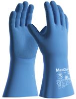 76730-11b ATG MaxiChem with TRItech Blue Nylon, Spandex Nylon, Spandex Glove, Size 11, Latex, Natural Rubber Coating