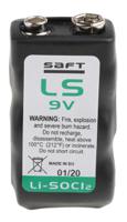 ls9v Saft Lithium Thionyl Chloride 9V Battery PP3