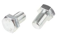 917-3062 RS PRO Bright Zinc Plated Steel, Hex Bolt, M20 x 30mm