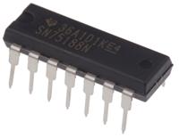 sn75188n Texas Instruments SN75188N Line Transmitter, 14-Pin PDIP