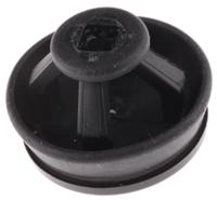 clixx-m16b WISKA CLIXX Black Polypropylene, Thermoplastic 16mm Cable Grommet for 4 → 10mm Cable Dia. CLIXX M16/B