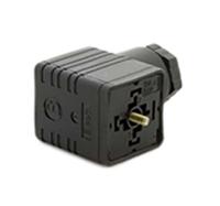 896-2057 RS PRO 2P+E DIN 43650 A, Female Solenoid Connector, 250 V ac Voltage
