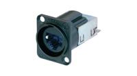 ne8fdy-c6-b Neutrik NE8FDY Series Socket Ethernet Connector, Panel Mount, Cat6 1 Port 8 -Way