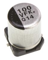 eeefk1v101xp Panasonic 100μF Aluminium Electrolytic Aluminium Electrolytic Capacitor 35V dc, Surface Mount - EEEFK1V101XP