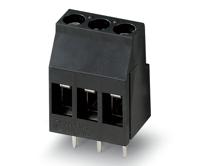 1985991 Phoenix Contact MKDS 3/ 3-5.08 HT BK Series PCB Terminal Block, 3-Contact, 5.08mm Pitch, Through Hole Mount, Screw