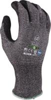 kutlas-ultra-pu208 KUTLASS Black, Grey Nylon Glove, Size 8, Polyurethane Coating