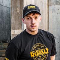 oakdale DeWALT Black 35% Polyester, 65% Cotton Cap