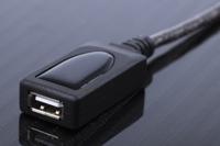 182-8835 RS PRO USB 2.0, Male USB A to Female USB A, 12m