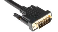 182-8567 RS PRO, Male DVI-D Dual Link to Male DVI-D Dual Link  Cable, 5mBlack sheathFoil shielding