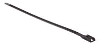 112-00006-rpe350-pa66hsw-bk HellermannTyton Cable Tie, Releasable, 350mm x 9 mm, Black Polyamide 6.6 (PA66), Pk-100