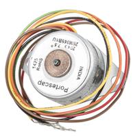 26m048b-1u McLennan Servo Supplies Permanent Magnet Stepper Motor, 9.0mNm Torque, 5 V, 7.5°, 2mm Shaft