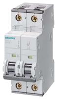 5sy5210-7 Siemens SENTRON 5SY5 MCB, 2P, 10A Curve C, 10 kA Breaking Capacity