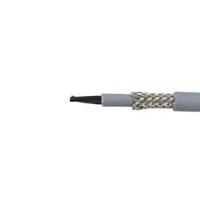 470027cy-ge321 Alpha Wire Pro-Met Control Cable, 2 Cores 0.75 mm², 50 m, Screened, Grey Polyvinyl Chloride Sheath