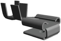 62253-2 TE Connectivity FASTON .250 Uninsulated Female Spade Connector, Piggyback Terminal, 6.35 x 0.81mm Tab Size, 2mm² to 6mm²
