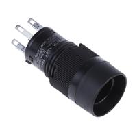 a3ct-7011 Omron A3CT Series Illuminated Push Button Switch, Momentary, Panel Mount, 12mm Cutout, SPST, 250V ac, IP40