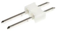 22-03-2021 Molex KK 254 Series Straight Through Hole Pin Header, 2 Contact(s), 2.54 mm Pitch, 1 Row, Unshrouded