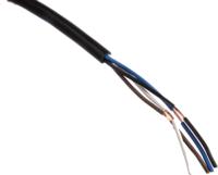 xs3f-m8pvc4s5m Omron Female 4 way M8 to Unterminated Free End Sensor Actuator Cable, 5 m
