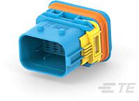 3-1823449-1 TE Connectivity, LEAVYSEAL Automotive Connector Plug 22 Way