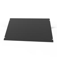 1431-30bk3 Hammond 1441 Series Steel Bottom Plate for Use with Steel Chassis, 10 x 17 x 2in