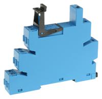 93027024 Finder 93 24V dc DIN Rail Relay Socket, for use with 38.62, 38.52 Series Relay