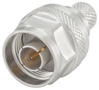 53s101-115n5 Rosenberger, Plug Cable Mount N Connector, 50Ω, Crimp Termination, Straight Body