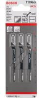 2608637788 Bosch, 13 Teeth Per Inch Plaster Board 50mm Cutting Length Jigsaw Blade, Pack of 3