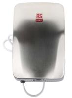 136-9558 RS PRO Automatic Stainless Steel 1150W Hand Dryer, 152mm x 260mm x 180mm