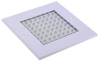 432-659 RS PRO White Aluminium Grille, Eggcrate Slat, 125 x 125mm