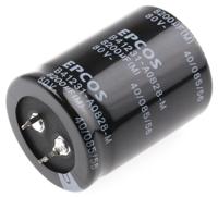 b41231a0828m060 EPCOS 8200μF Aluminium Electrolytic Capacitor 80V dc, Snap-In - B41231A0828M060