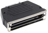 ds37s MH Connectors MHED Series Thermoplastic Angled, Straight D Sub Backshell, 37 Way, Strain Relief