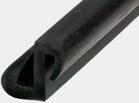 619-1691 RS PRO Black EPDM  Edging Strip, 16.2mm
