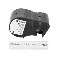 m5c-1000-461 Brady B-461 Black on White Label Printer Labels, 300 in Length, 1 in Width, 300in Label Length, 1in Label Width