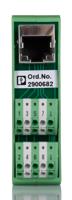 2900682 Phoenix Contact 8-Contact Female Interface Module, RJ45 Connector, DIN Rail Mount, 4A