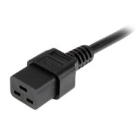 pxtukc192m StarTech.com Right Angle CEE 7/7 Plug to Straight IEC C13 Socket Power Cord, 2m