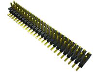 ftmh-105-02-l-dv Samtec FTMH Series Straight Surface Pin Header, 10 Contact(s), 1 mm Pitch, 2 Row, Unshrouded