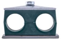 145-9778 RS PRO Double Tube Clamp for 28mm tube